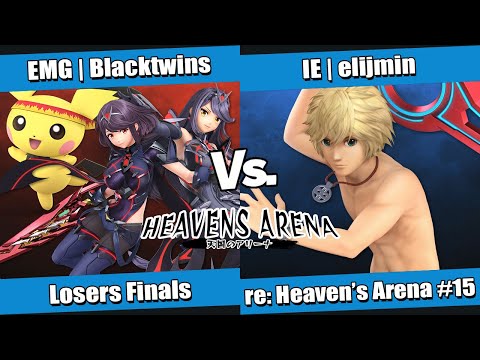 re: heavens arena #15 Losers Finals - EMG | Blacktwins (Aegis, Pichu) vs IE | elijmin (Shulk)