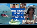 Travelling To The Most Beautiful Island In MALDIVES Bhavika Sharma Vlogs Travel ️