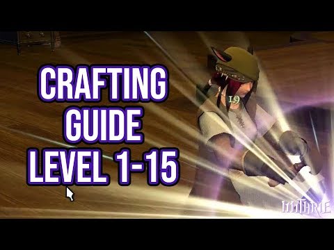 FFXIV 2.0 0034 Crafting Guide Level 1 to 15