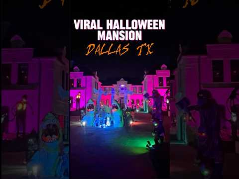 VIRAL HALLOWEEN MANSION | DALLAS TX