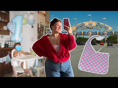 a VERY realistic sahm vlog  *my baby turned 1, crochet updates, & more*