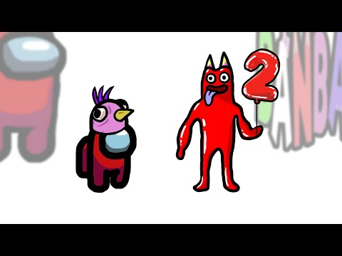 Mini Crewmate Kills GARTEN OF BANBAN Characters - Part 2 | Among Us