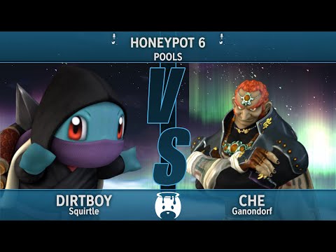 Honeypot 6  Pools - Dirtboy (Squirtle) Vs. Che (Ganondorf)