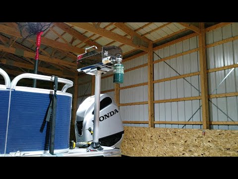 Easy Install Kuuma Grill on Pontoon