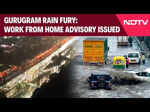 Gurugram Flood | Gurugram 'Drowns' In Chaos As Rain Paralyses Millennium City