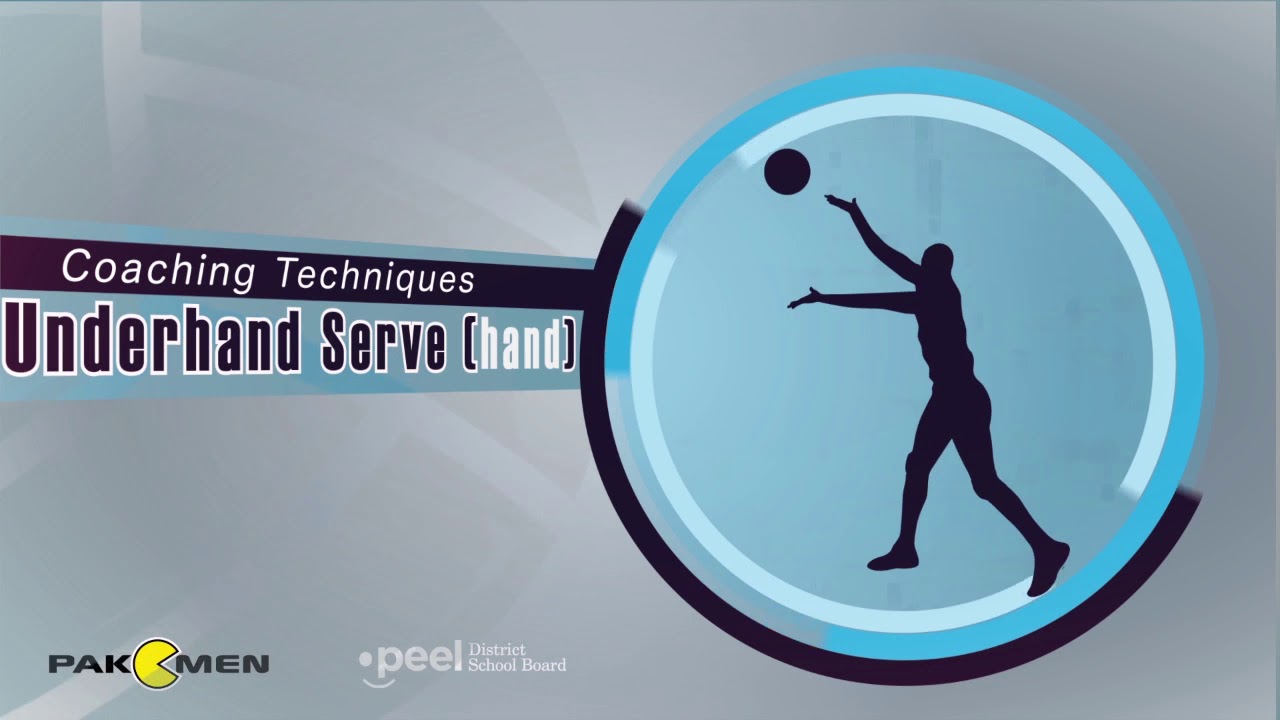 How to Perform an Underhand Serve in Volleyball - Lesson 4