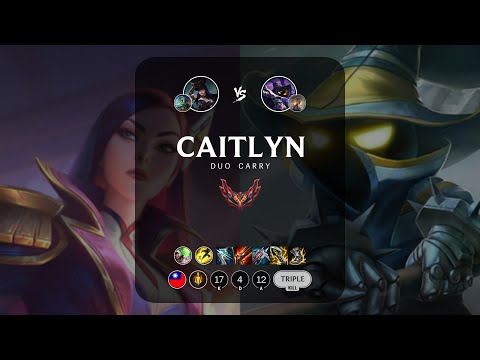 Caitlyn ADC vs Veigar - TW Grandmaster Patch 13.1