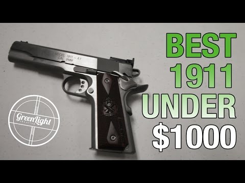2nd YouTube video about how much does a ruger 1911 9mm cost