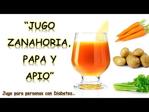 JUGO DE ZANAHORIA PAPA Y APIO : PROPIEDADES Y BENEFICIOS PARA LA SALUD