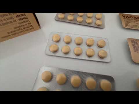 60mg Vilitra Vardenafil Tablets