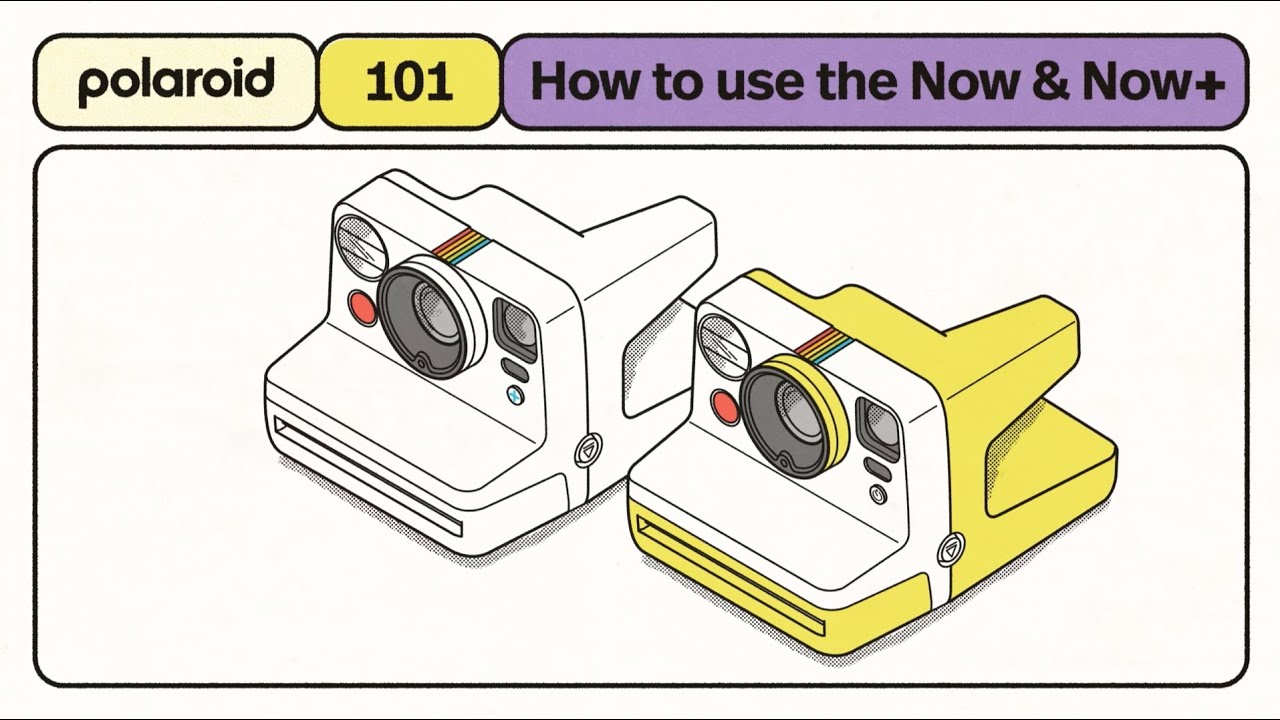 Polaroid Now+ Generation 3 Svart