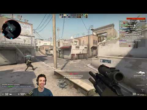 Grubby's First Grenade in CS:GO