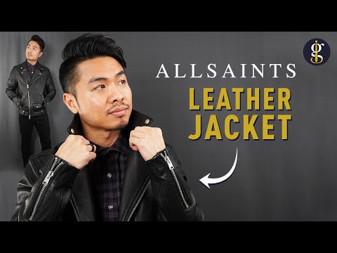 ALLSAINTS LEATHER JACKET Review | Milo Biker (Best Leather Jacket Series)