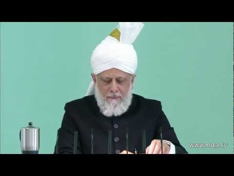 Friday Sermon | خطبہ جمعہ | April 20, 2012