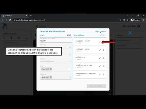 Sherlock Create New Report Guide