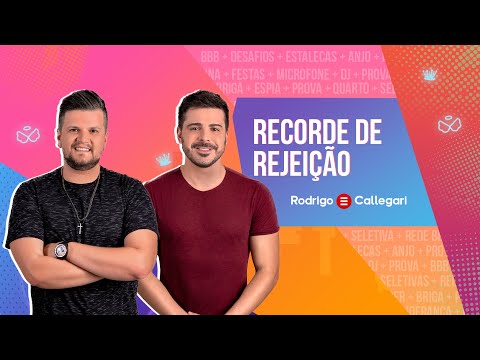 Rodrigo e Callegari - Recorde de Rejeição (Lyric Vídeo)