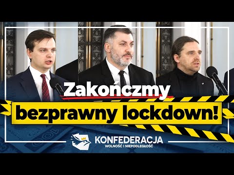 Rząd przedłuża bezprawny lockdown!