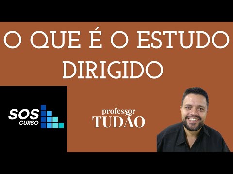 O QUE É O ESTUDO DIRIGIDO NO SOSCURSO - PROFESSOR TUDÃO EXPLICA - COMO ESTUDAR LEGISLAÇÃO TRIBUTÁRIA