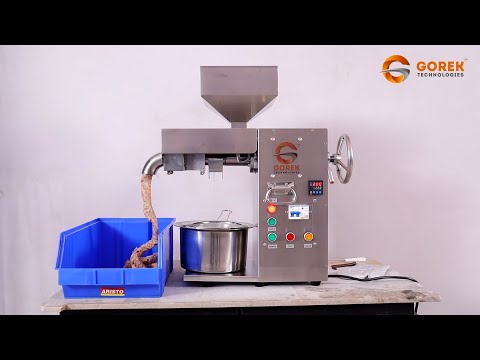 2.5 HP Gorek Mini Oil Mill Machine