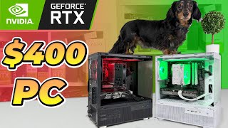 Best Budget Gaming PC Builds Under $400