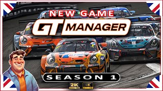 NEW GT Manager Gameplay 1st Season GT4 Career Mode