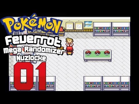 Let's Play Pokémon Feuerrote Edition Mega Randomizer Nuzlocke - Episode 01 - Randomer als Random ...