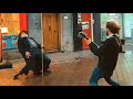 Amazing Dancer With Street Performer In The Hague Netherlands