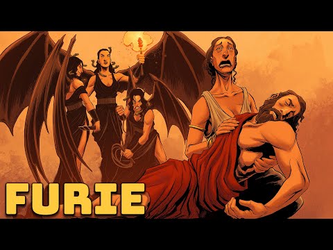 Furies (Erinyes) - The Terrible Avenging Deities - Greek Mythology - Illustrated History and Myth...