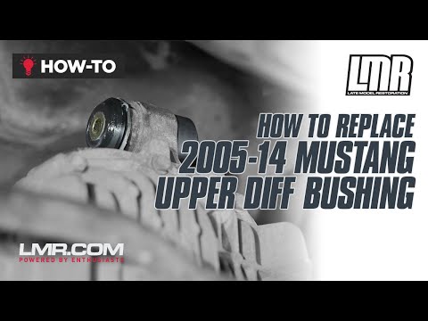 How To Replace 2005-14 Mustang Upper Differential Bushing
