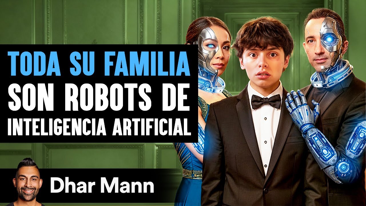 Toda Su Familia Son Robots De Inteligencia Artificial | Dhar Mann Studios