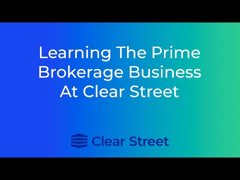 Learning The Prime Brokerage Business at Clear Street with Emilio Schapira