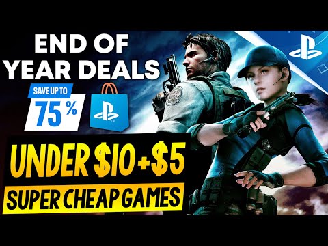 TONS of GREAT PSN Game Deals UNDER $10 and $5 - PSN End of Year Deals Sale SUPER CHEAP PS5/PS4 Games