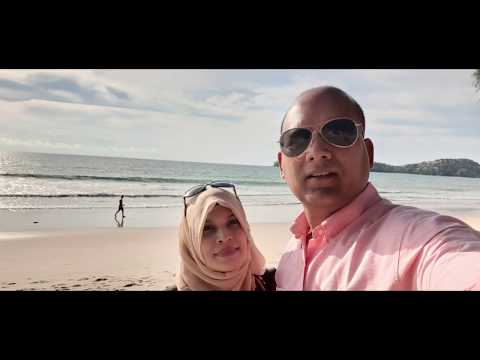 AT  PHUKET BEACH THAILAND - SAIMON & HAMIDA FAMILY