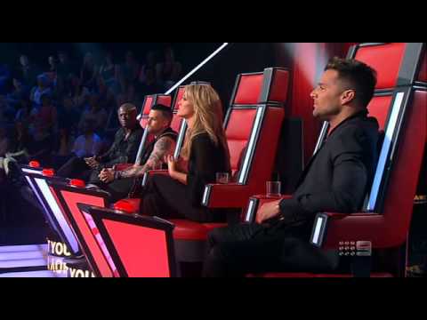 Alex Gibson - Blackbird - The Voice Australia Season 2