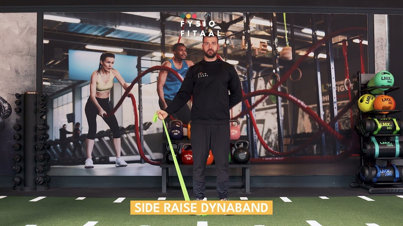 Video thumbnail: Side raise dynaband — instructievideo