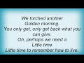 Aqualung - Sundowning Lyrics