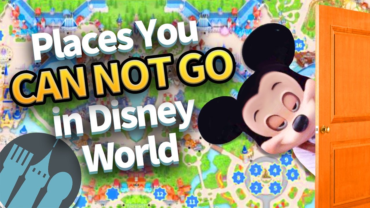 MyDisneyFix | 8 Places You CAN. NOT. GO. in Disney World | DFBGuide