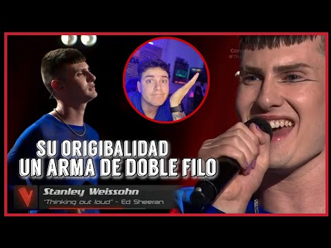 "El participante q mas arriesga" Stanley Weissohn - Thinking out loud | Knocktouts | The Voice 2023