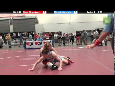 Women WM 63 KG - Elena Pirozhkova vs. Michele Muscato