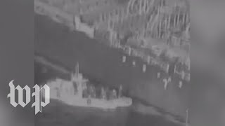 Breaking down the video U.S. military says shows Iranian forces removing mine from tanker