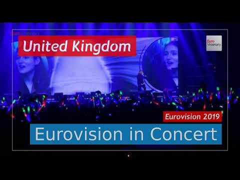 United Kingdom Eurovision 2019 Live: Michael Rice - Bigger Than Us - EiC