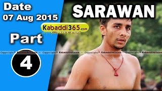 (1) Sarawan (Faridkot)  Kabaddi Tournament 7-8-2015