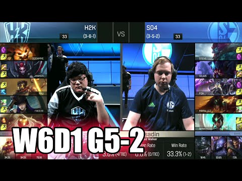 FC Schalke 04 vs H2K Gaming | Game 2 S6 EU LCS Summer 2016 Week 6 Day 1 | S04 vs H2K G2 W6D1 1080p