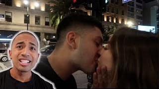 Would you KISS a stranger for $100?