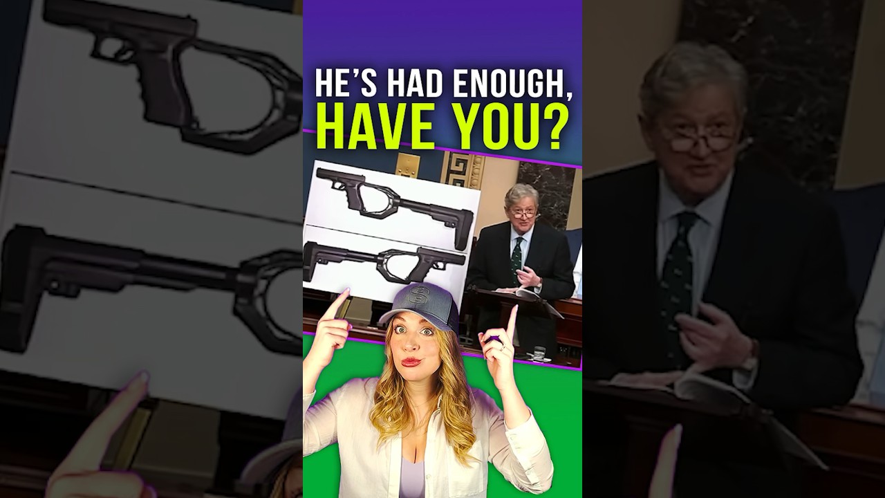 Senator calls ATF brace rule what it really is… #shortsvideo #shorts