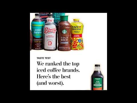 We ranked the top iced coffee brands. Here's the best (and worst).