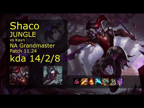 Rank 1 NA Shaco: Jungle vs Kayn