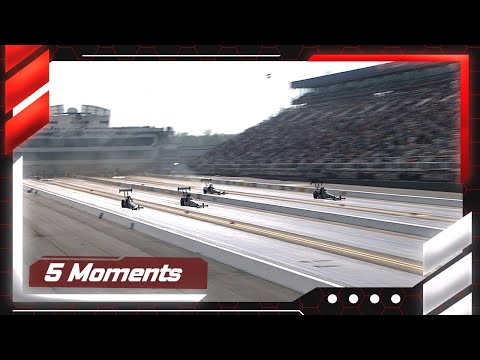 5 moments from Top Fuel finals at the NHRA Four-Wide Nationals