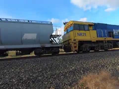 8237 & NR21 at Mugincoble NSW.  Fri 12th Jun 2020