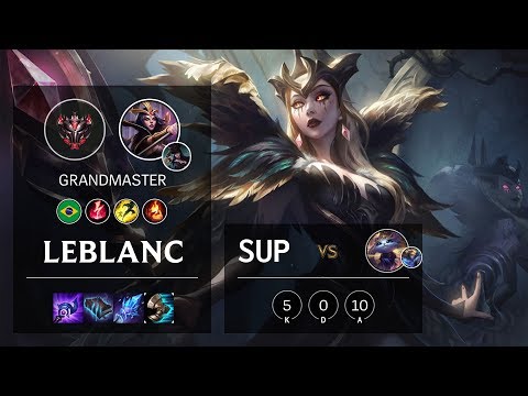 LeBlanc Support vs Yuumi - BR Grandmaster Patch 10.11